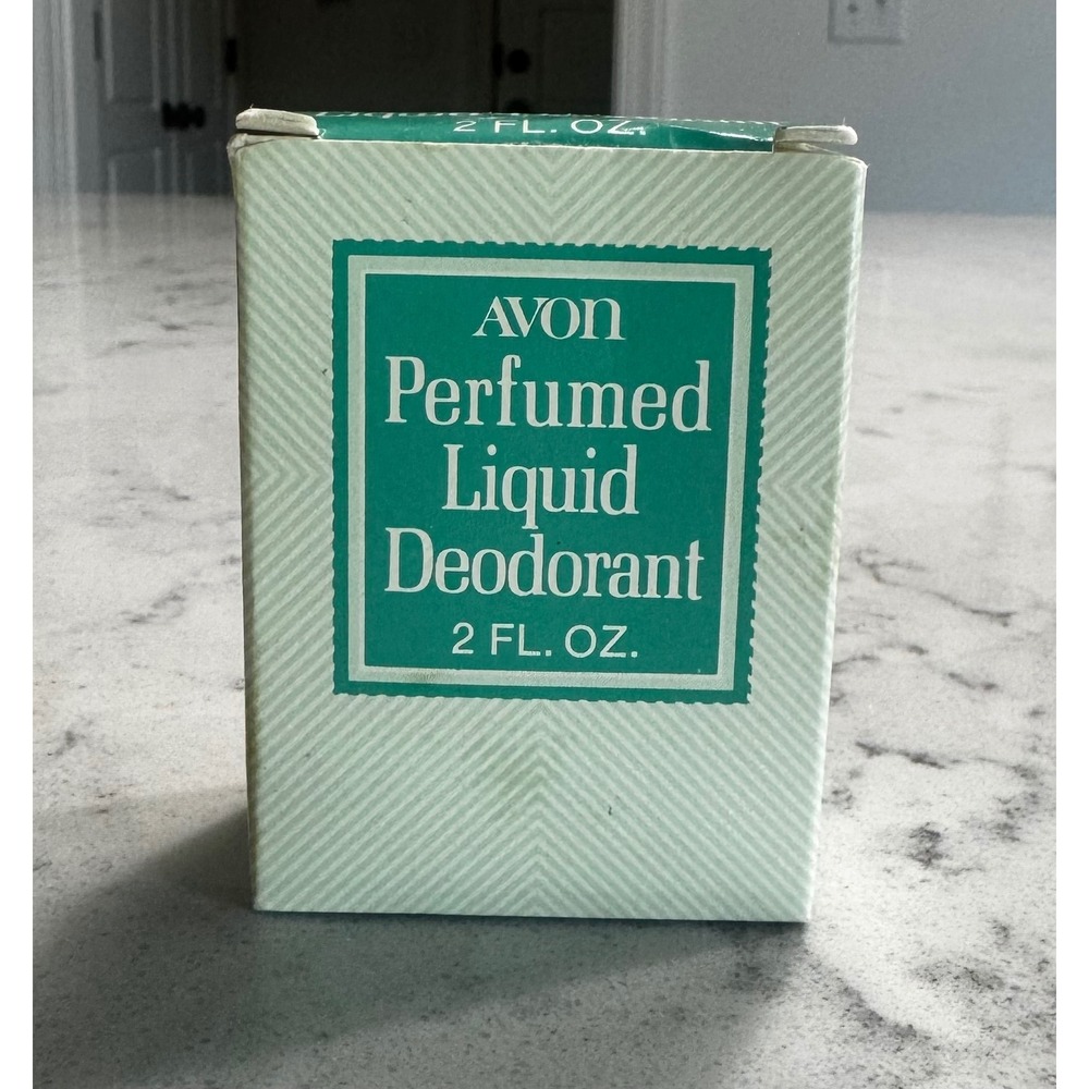 Vintage Avon Perfumed Liquid Deodorant 2 FL Oz - New In Box (NOS)
